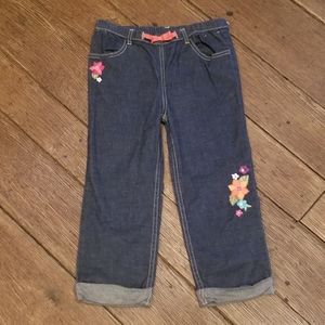 Gymboree Jean Capris size 9 NWOT